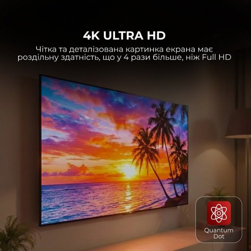 Телевизор Sharp 55" 4T-C55HP5265EB Black купить в Украине: Киев, Днепр, Харьков, Одесса  | Низкая цена, отзывы, характеристики от TELEMART фото