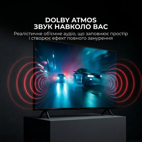 Телевизор Sharp 55" 4T-C55HP5265EB Black купить в Украине: Киев, Днепр, Харьков, Одесса  | Низкая цена, отзывы, характеристики от TELEMART фото