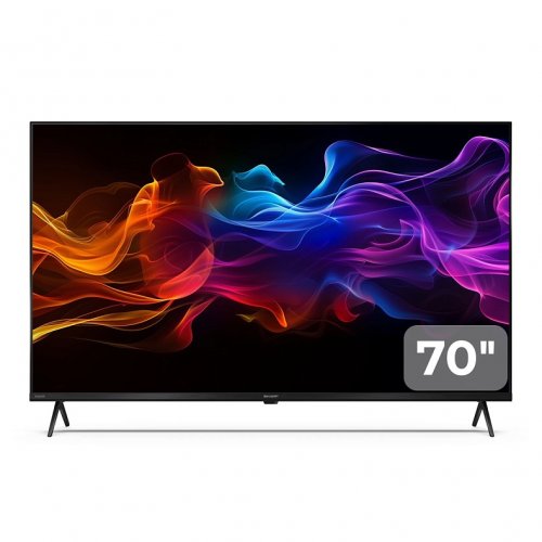 Телевизор Sharp 70" 4T-C70HP5265EB Black купить в Украине: Киев, Днепр, Харьков, Одесса  | Низкая цена, отзывы, характеристики от TELEMART фото