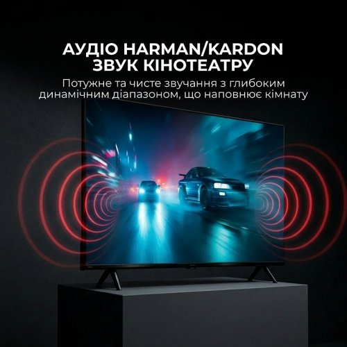 Телевизор Sharp 70" 4T-C70HP5265EB Black купить в Украине: Киев, Днепр, Харьков, Одесса  | Низкая цена, отзывы, характеристики от TELEMART фото