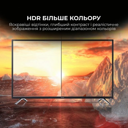 Телевизор Sharp 70" 4T-C70HP5265EB Black купить в Украине: Киев, Днепр, Харьков, Одесса  | Низкая цена, отзывы, характеристики от TELEMART фото
