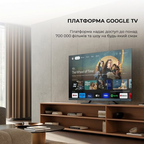 Телевизор Sharp 75" 4T-C75FQ5EM2AG Black купить в Украине: Киев, Днепр, Харьков, Одесса  | Низкая цена, отзывы, характеристики от TELEMART фото