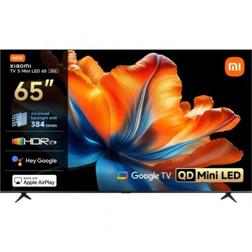 Телевизор Xiaomi 65" TV S Mini LED 2026 Grey купить в Украине: Киев, Днепр, Харьков, Одесса  | Низкая цена, отзывы, характеристики от TELEMART фото