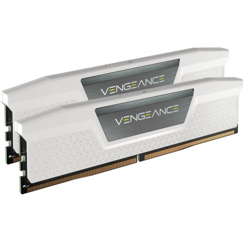 Уценка озу Corsair DDR5 32GB (2x16GB) 6000Mhz Vengeance White (CMK32GX5M2E6000Z36W) (Вскрытая упаковка, 890955) купить в Украине: Киев, Днепр, Харьков, Одесса  | Проверка совместимости, низкая цена, отзывы, характеристики от TELEMART фото