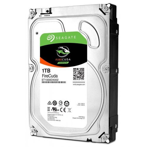 Жорсткий диск Seagate FireCuda (SSHD) 1TB 64MB 7200RPM 3.5'' (ST1000DX002) (Відновлено продавцем, 890956) купити в Україні: Київ, Львів, Хмельницький, Тернопіль, Івано-Франківськ | Перевірка сумісності, низька ціна, відгуки, характеристики від TELEMART фото
