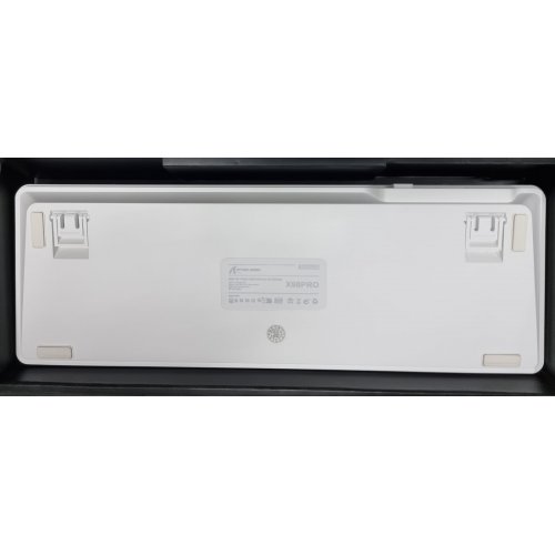 Уцінка клавіатура Attack Shark X98 Pro RGB Linear Blueberry Switch Wireless (AS-6972792470498-CW) Cheese White (Сліди використання, 890973) купити в Україні: Київ, Львів, Хмельницький, Тернопіль, Івано-Франківськ | Низька ціна, відгуки, характеристики від TELEMART фото