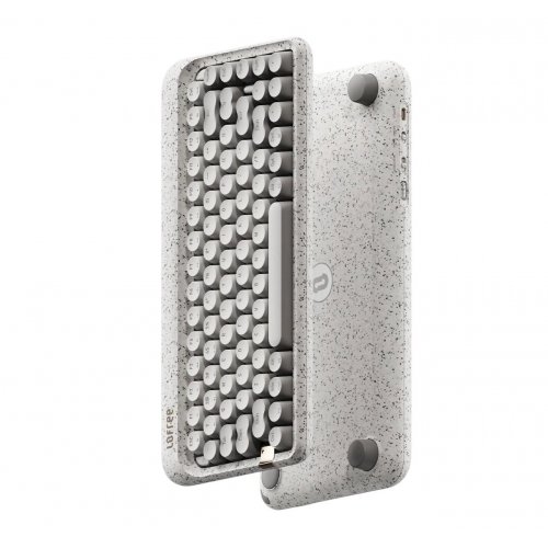 Уцінка клавіатура Lofree OE914 ZERO ARTZ Mechanical Linear Switches Wireless (LO-6922694806505) White (Розкрита упаковка, 890979) купити в Україні: Київ, Львів, Хмельницький, Тернопіль, Івано-Франківськ | Низька ціна, відгуки, характеристики від TELEMART фото