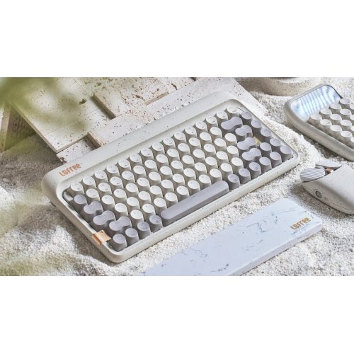 Уцінка клавіатура Lofree OE914 ZERO ARTZ Mechanical Linear Switches Wireless (LO-6922694806505) White (Розкрита упаковка, 890979) купити в Україні: Київ, Львів, Хмельницький, Тернопіль, Івано-Франківськ | Низька ціна, відгуки, характеристики від TELEMART фото