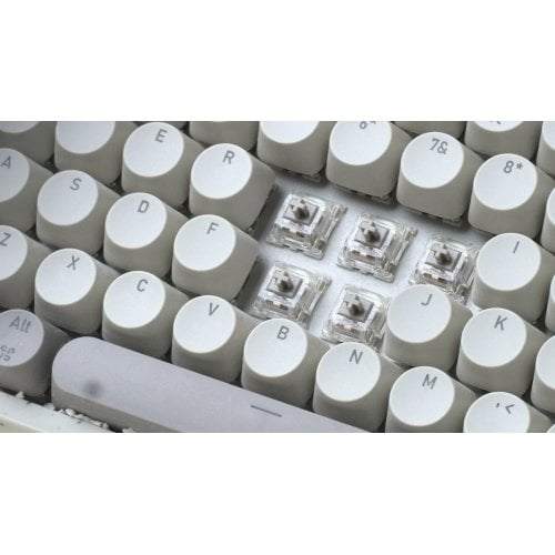 Уценка клавиатура Lofree OE914 ZERO ARTZ Mechanical Linear Switches Wireless (LO-6922694806505) White (Вскрытая упаковка, 890979) купить в Украине | Telemart фото