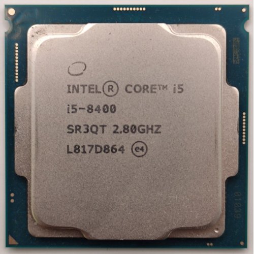 Процессор Intel Core i5-8400 2.8GHz 9MB s1151 Tray (CM8068403358811) (Восстановлено продавцом, 890981) купить в Украине: Киев, Днепр, Харьков, Одесса  | Проверка совместимости, низкая цена, отзывы, характеристики от TELEMART фото