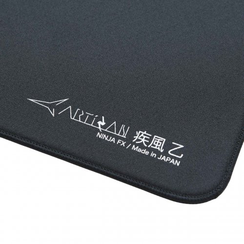 Уцінка килимок для миші ARTISAN Ninja FX Hayate-Otsu V2 XSOFT XXL (FX-HYO2-XS-XXL-B) Black (Розкрита упаковка, 891006) купити в Україні: Київ, Львів, Хмельницький, Тернопіль, Івано-Франківськ | Низька ціна, відгуки, характеристики від TELEMART фото