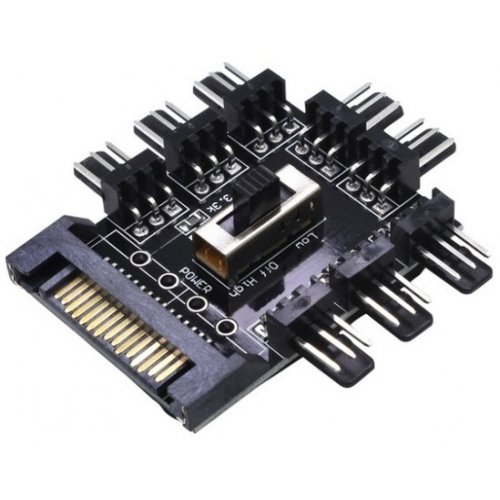 Продати Кулер Cooling Baby FAN HUB 8x3-pin to SATA за Trade-In у інтернет-магазині Телемарт - Київ, Дніпро, Україна фото