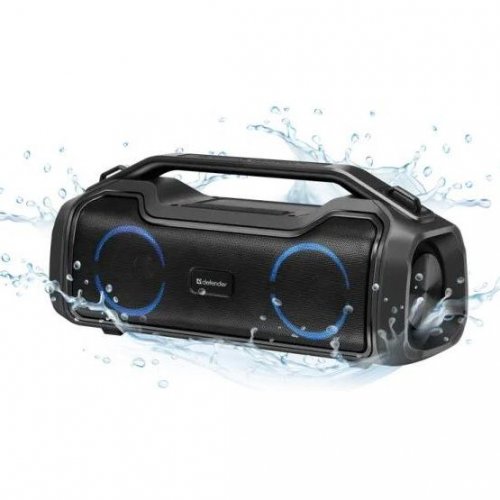 Портативна акустика Defender Beatbox 50 (65950) Black купити в Україні: Київ, Львів, Хмельницький, Тернопіль, Івано-Франківськ | Низька ціна, відгуки, характеристики від TELEMART фото