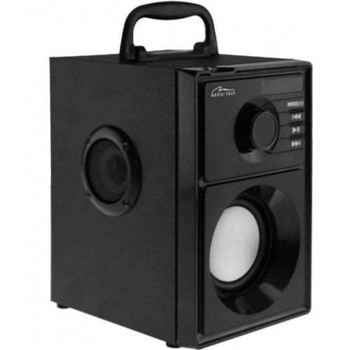 Портативна акустика Media-Tech Boombox (MT3179) Black купити в Україні: Київ, Львів, Хмельницький, Тернопіль, Івано-Франківськ | Низька ціна, відгуки, характеристики від TELEMART фото