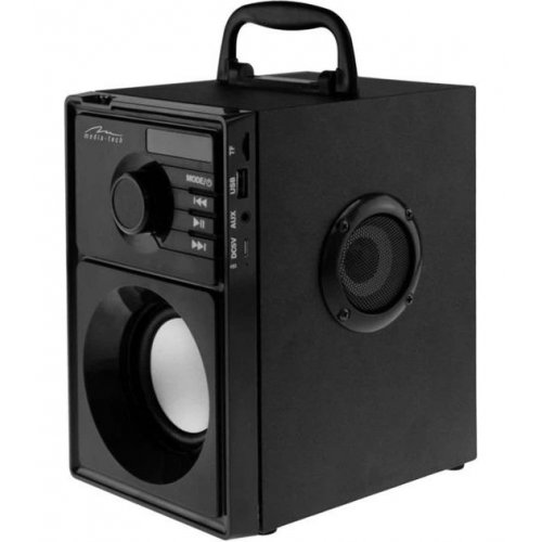 Портативна акустика Media-Tech Boombox (MT3179) Black купити в Україні: Київ, Львів, Хмельницький, Тернопіль, Івано-Франківськ | Низька ціна, відгуки, характеристики від TELEMART фото