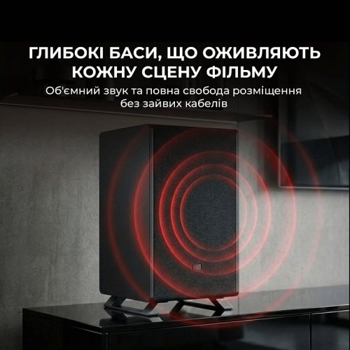 Саундбар Sharp HT-SBW55121 Black купити в Україні: Київ, Львів, Хмельницький, Тернопіль, Івано-Франківськ | Низька ціна, відгуки, характеристики від TELEMART фото