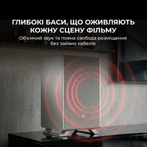 Саундбар Sharp HT-SBW55121 Silver купити в Україні: Київ, Львів, Хмельницький, Тернопіль, Івано-Франківськ | Низька ціна, відгуки, характеристики від TELEMART фото