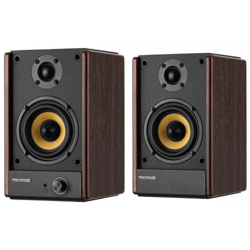 Акустична система Microlab SOLO4_V2 Dark wood купити в Україні: Київ, Львів, Хмельницький, Тернопіль, Івано-Франківськ | Низька ціна, відгуки, характеристики від TELEMART фото