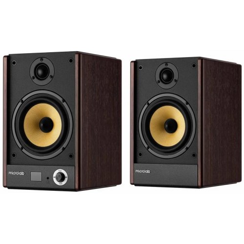 Акустична система Microlab SOLO5_V2 Dark wood купити в Україні: Київ, Львів, Хмельницький, Тернопіль, Івано-Франківськ | Низька ціна, відгуки, характеристики від TELEMART фото