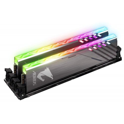 Продать ОЗУ Gigabyte DDR4 16GB (2x8GB) 3200Mhz AORUS RGB (GP-AR32C16S8K2SU416R) по Trade-In интернет-магазине Телемарт - Киев, Днепр, Украина фото