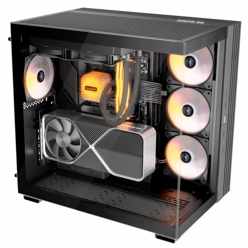 Уценка корпус Be Quiet! Light Base 600 DX Tempered Glass без БП (BGW65) Black (Повреждена упаковка, 891186) купить в Украине: Киев, Днепр, Харьков, Одесса  | Проверка совместимости, низкая цена, отзывы, характеристики от TELEMART фото