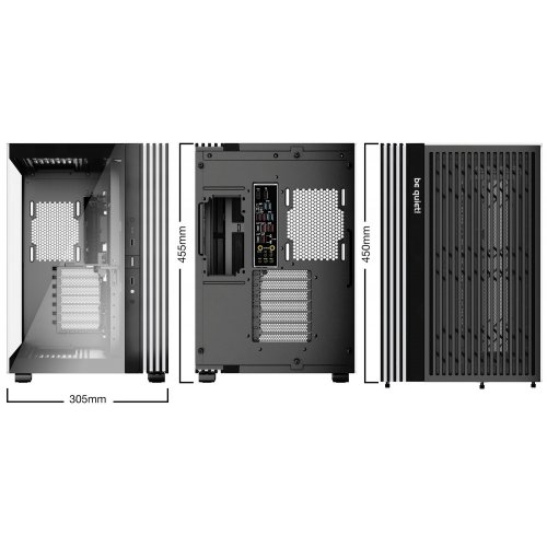 Уценка корпус Be Quiet! Light Base 600 DX Tempered Glass без БП (BGW65) Black (Повреждена упаковка, 891186) купить в Украине: Киев, Днепр, Харьков, Одесса  | Проверка совместимости, низкая цена, отзывы, характеристики от TELEMART фото