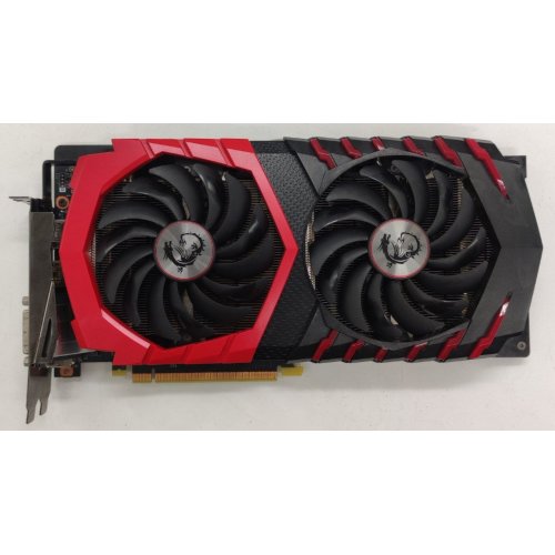Видеокарта MSI GeForce GTX 1060 Gaming X 6144MB (GTX 1060 GAMING X 6G) (Восстановлено продавцом, 891226) купить в Украине: Киев, Днепр, Харьков, Одесса  | Проверка совместимости, низкая цена, отзывы, характеристики от TELEMART фото