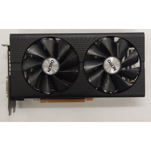 Відеокарта Sapphire Radeon RX 480 NITRO OC 8192MB (11260-20-20G) (Відновлено продавцем, 891230) купити в Україні: Київ, Львів, Хмельницький, Тернопіль, Івано-Франківськ | Перевірка сумісності, низька ціна, відгуки, характеристики від TELEMART фото