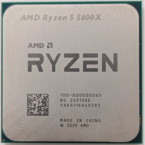 Процесор AMD Ryzen 5 5600X 3.7(4.6)GHz 32MB sAM4 Tray (100-000000065) (Відновлено продавцем, 891234) купити в Україні: Київ, Львів, Хмельницький, Тернопіль, Івано-Франківськ | Перевірка сумісності, низька ціна, відгуки, характеристики від TELEMART фото