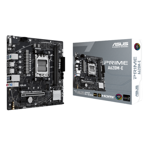 Материнская плата Asus PRIME A620M-E (sAM5, AMD A620) (Восстановлено продавцом, 891236) купить в Украине: Киев, Днепр, Харьков, Одесса  | Проверка совместимости, низкая цена, отзывы, характеристики от TELEMART фото