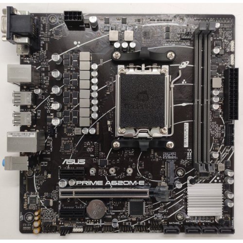 Материнская плата Asus PRIME A620M-E (sAM5, AMD A620) (Восстановлено продавцом, 891236) купить в Украине: Киев, Днепр, Харьков, Одесса  | Проверка совместимости, низкая цена, отзывы, характеристики от TELEMART фото