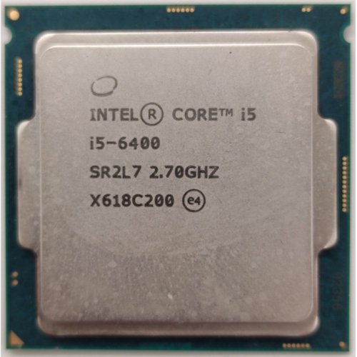 Процессор Intel Core i5-6400 2.7(3.3)GHz 6MB s1151 Tray (CM8066201920506) (Восстановлено продавцом, 891256) купить в Украине: Киев, Днепр, Харьков, Одесса  | Проверка совместимости, низкая цена, отзывы, характеристики от TELEMART фото