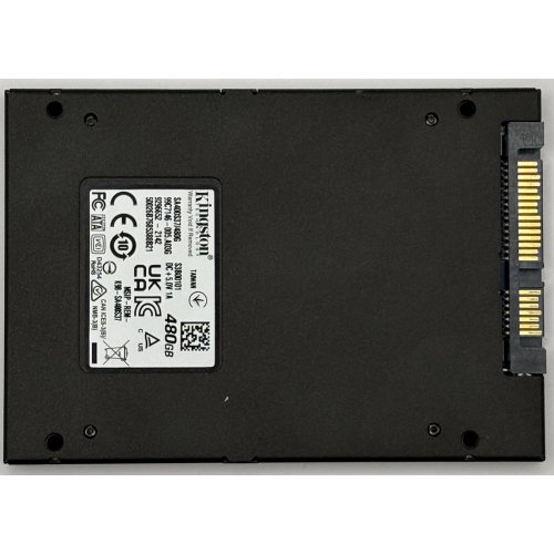 Ssd-диск Kingston SSDNow A400 TLC 480GB 2.5'' (SA400S37/480G) (Восстановлено продавцом, 891342) купить в Украине: Киев, Днепр, Харьков, Одесса  | Проверка совместимости, низкая цена, отзывы, характеристики от TELEMART фото