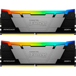 Озп Kingston DDR4 64GB (2x32GB) 3600Mhz FURY Renegade RGB Black (KF436C18RB2AK2/64) (Відновлено продавцем, 891360)