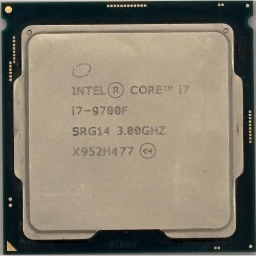 Процесор Intel Core i7-9700F 3.0(4.7)GHz 12MB s1151 Tray (CM8068403874523) (Відновлено продавцем, 891362) купити в Україні: Київ, Львів, Хмельницький, Тернопіль, Івано-Франківськ | Перевірка сумісності, низька ціна, відгуки, характеристики від TELEMART фото