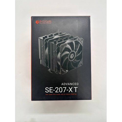 Кулер ID-Cooling SE-207-XT ADVANCED BLACK (SE-207-XT ADVANCED BLACK) (Відновлено продавцем, 891374) купити в Україні: Київ, Львів, Хмельницький, Тернопіль, Івано-Франківськ | Перевірка сумісності, низька ціна, відгуки, характеристики від TELEMART фото