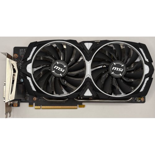 Видеокарта MSI GeForce GTX 1060 ARMOR OC 3072MB (GTX 1060 ARMOR 3G OCV1) (Восстановлено продавцом, 891386) купить в Украине: Киев, Днепр, Харьков, Одесса  | Проверка совместимости, низкая цена, отзывы, характеристики от TELEMART фото