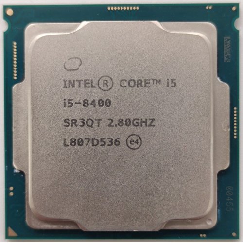 Процесор Intel Core i5-8400 2.8GHz 9MB s1151 Tray (CM8068403358811) (Відновлено продавцем, 891419) купити в Україні: Київ, Львів, Хмельницький, Тернопіль, Івано-Франківськ | Перевірка сумісності, низька ціна, відгуки, характеристики від TELEMART фото