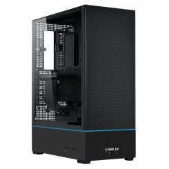 Корпус Lian Li SUP01 Tempered Glass без БЖ (G99.SUP01X.00) Black (Відновлено продавцем, 891421)