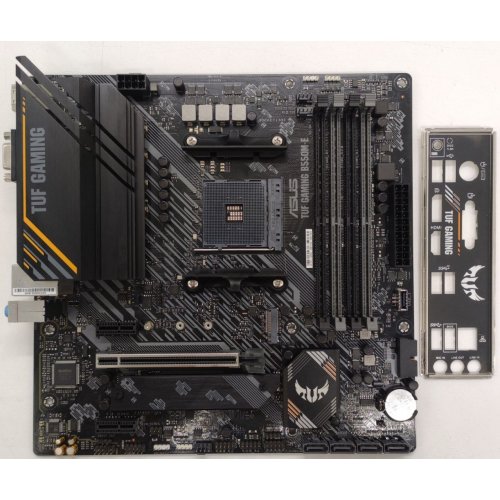 Материнская плата Asus TUF GAMING B550M-E (sAM4, AMD B550) (Восстановлено продавцом, 891439) купить в Украине: Киев, Днепр, Харьков, Одесса  | Проверка совместимости, низкая цена, отзывы, характеристики от TELEMART фото
