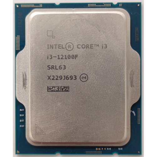 Процесор Intel Core i3-12100F 3.3(4.3)GHz 12MB s1700 Tray (CM8071504651013) (Відновлено продавцем, 891447) купити в Україні: Київ, Львів, Хмельницький, Тернопіль, Івано-Франківськ | Перевірка сумісності, низька ціна, відгуки, характеристики від TELEMART фото