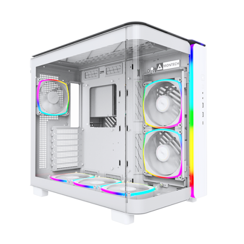 Корпус Montech King 95 Pro без БП White (Восстановлено продавцом, 891450) купить в Украине: Киев, Днепр, Харьков, Одесса  | Проверка совместимости, низкая цена, отзывы, характеристики от TELEMART фото