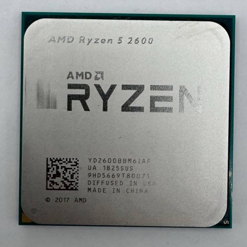 Процесор AMD Ryzen 5 2600 3.4(3.9)GHz 16MB sAM4 Tray (YD2600BBM6IAF) (Відновлено продавцем, 891523) купити в Україні: Київ, Львів, Хмельницький, Тернопіль, Івано-Франківськ | Перевірка сумісності, низька ціна, відгуки, характеристики від TELEMART фото