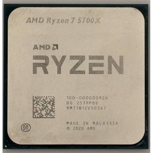Процессор AMD Ryzen 7 5700X 3.4(4.6)GHz 32MB sAM4 Tray (100-000000926) (Восстановлено продавцом, 891546) купить в Украине: Киев, Днепр, Харьков, Одесса  | Проверка совместимости, низкая цена, отзывы, характеристики от TELEMART фото