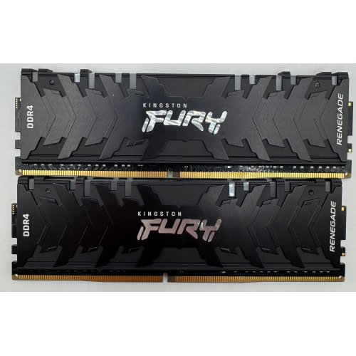 Озп Kingston DDR4 16GB (2x8GB) 3600Mhz FURY Renegade RGB Black (KF436C16RBAK2/16) (Відновлено продавцем, 891556) купити в Україні: Київ, Львів, Хмельницький, Тернопіль, Івано-Франківськ | Перевірка сумісності, низька ціна, відгуки, характеристики від TELEMART фото