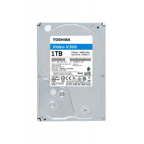 Фото Жорсткий диск Toshiba V300 1TB 64MB 5700RPM 3.5