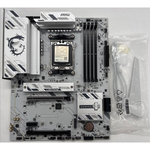Материнська плата MSI B850 GAMING PLUS WIFI6E (sAM5, AMD B850) (Відновлено продавцем, 891572) купити в Україні: Київ, Львів, Хмельницький, Тернопіль, Івано-Франківськ | Перевірка сумісності, низька ціна, відгуки, характеристики від TELEMART фото