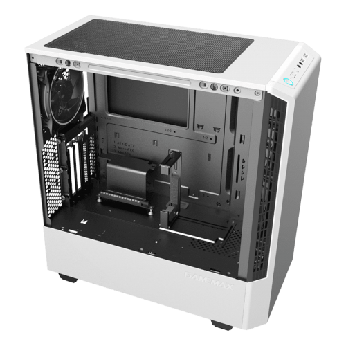 Корпус GAMEMAX T802 Panda ARGB Tempered Glass без БЖ White (Відновлено продавцем, 891582) купити в Україні: Київ, Львів, Хмельницький, Тернопіль, Івано-Франківськ | Перевірка сумісності, низька ціна, відгуки, характеристики від TELEMART фото