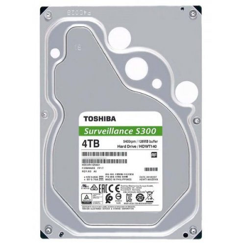 Продати Жорсткий диск Toshiba S300 4TB 128MB 5400RPM 3.5" (HDWT140UZSVA) за Trade-In у інтернет-магазині Телемарт - Київ, Дніпро, Україна фото