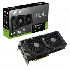 Видеокарта Asus Dual GeForce RTX 4070 OC 12288MB (DUAL-RTX4070-O12G) (Восстановлено продавцом, 891603)